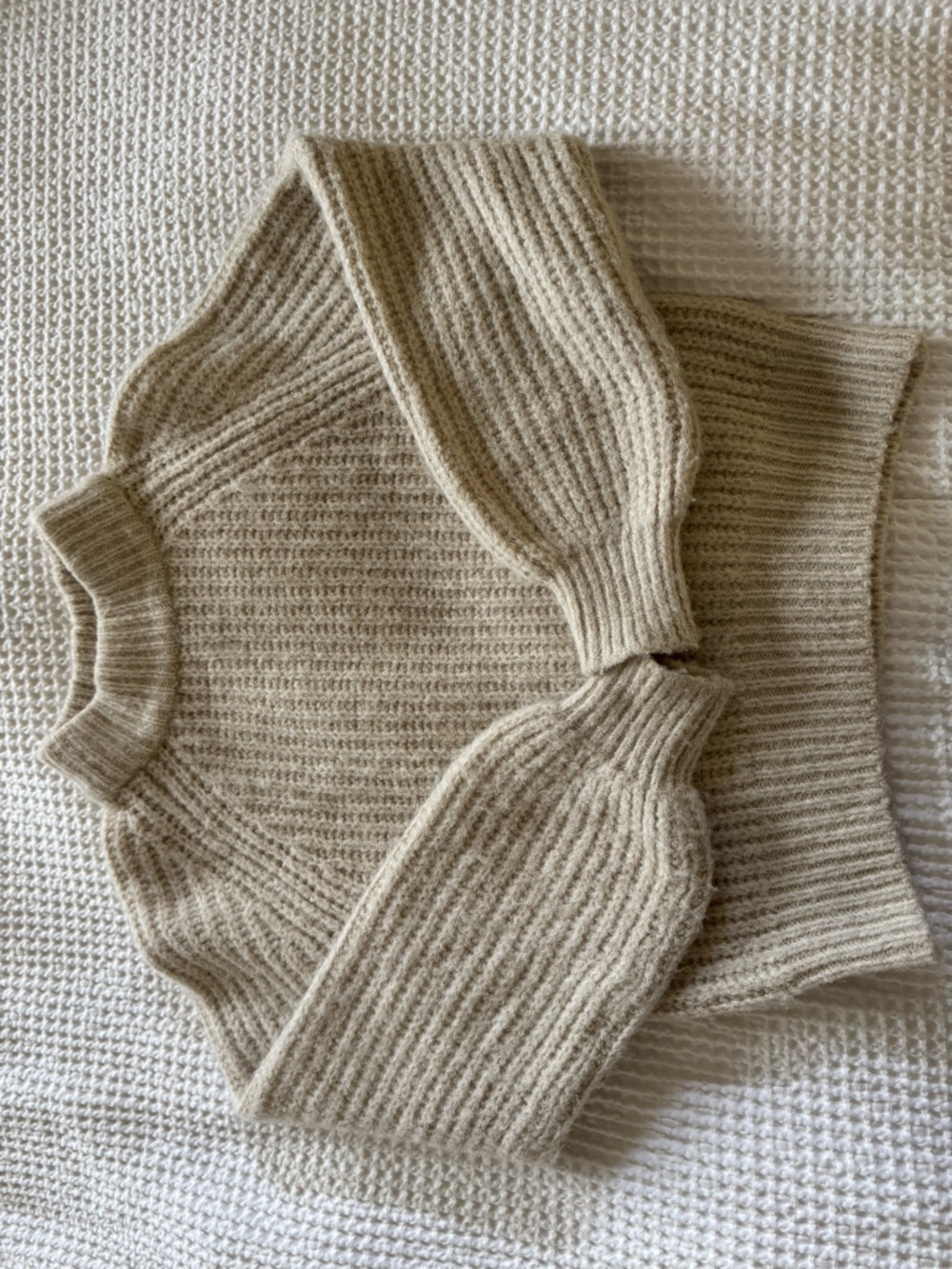 Cream Sweater XS
